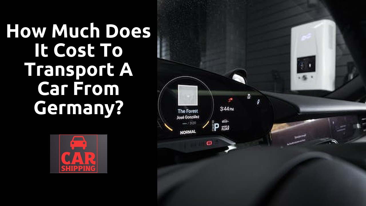How much does it cost to transport a car from Germany?