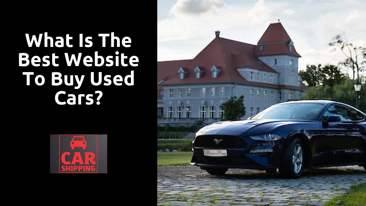 What is the best website to buy used cars?